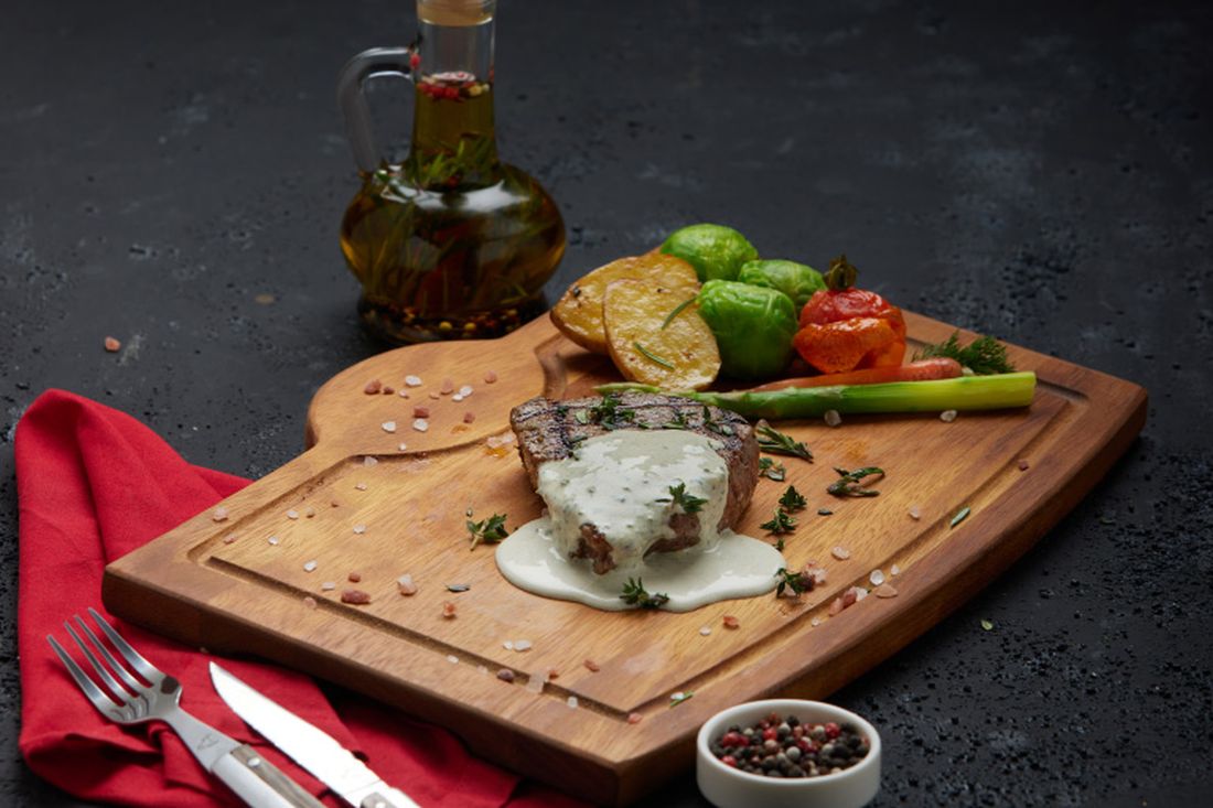Pesto Steak