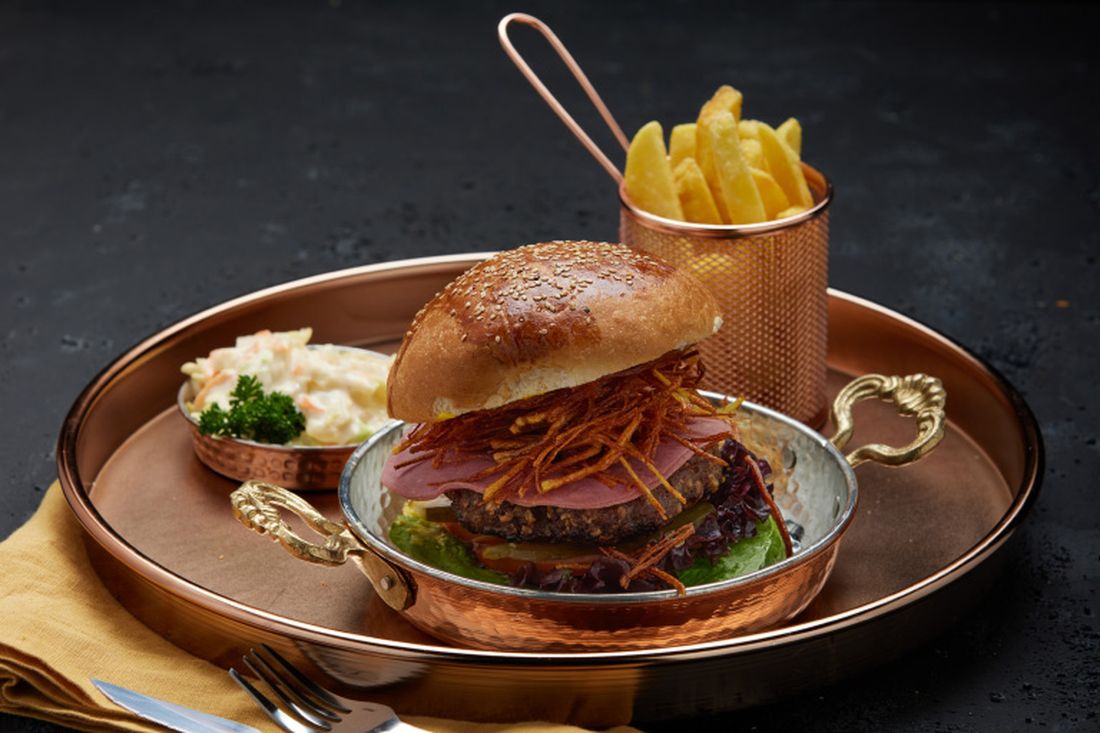 Focaccia Burger - Cevizli Burger