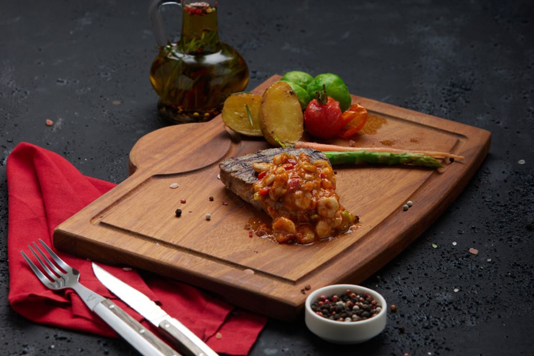 Karidesli Steak
