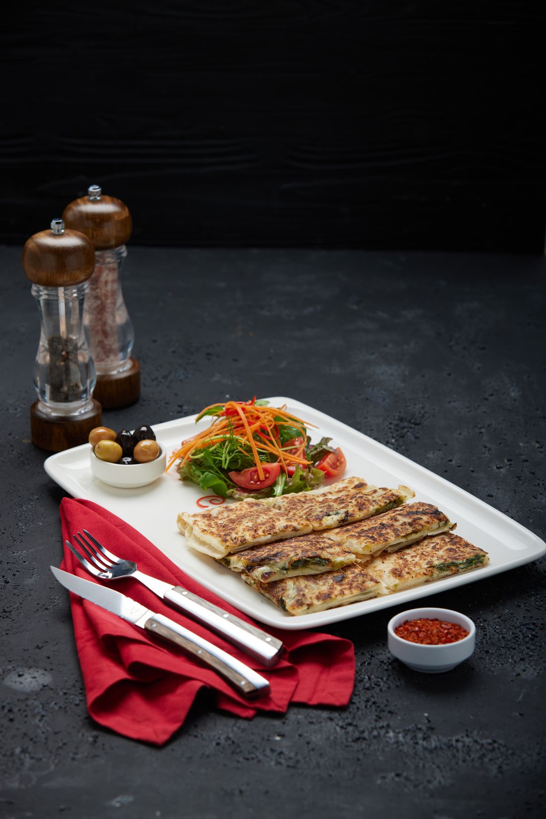 Ispanaklı Kaşarlı Gözleme