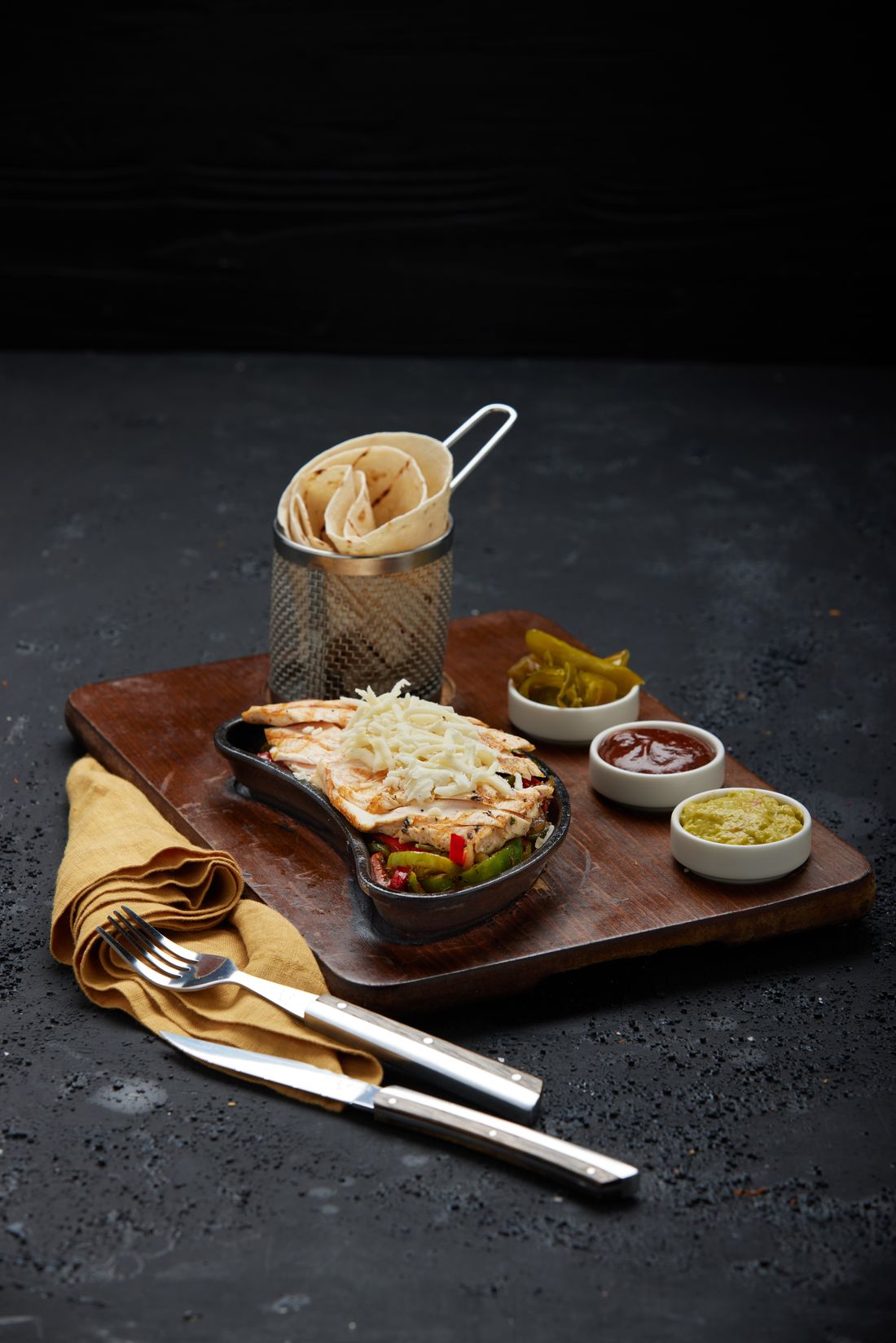 Tavuklu Fajita