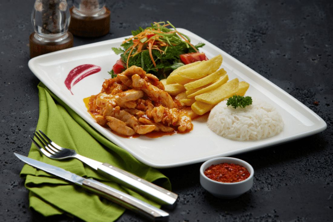 Sweet Chili Soslu Tavuk